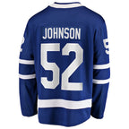Reese Johnson Toronto Maple Leafs  Home Breakaway Jersey - Blue