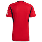 Manchester United adidas 2023/24 Home Replica Jersey - Red