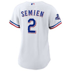 Marcus Semien Texas Rangers Nike Women's Home 2023 World Series Champions Replica Player Jersey - White