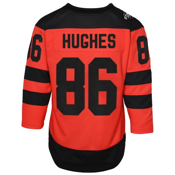 Jack Hughes New Jersey Devils Preschool 2024 NHL Stadium Series Premier Player Jersey – Red