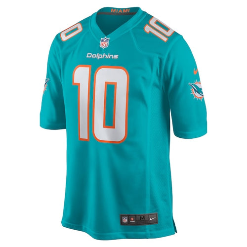 Tyreek Hill Miami Dolphins Nike Game Jersey - Aqua/White