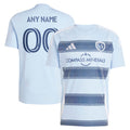 Sporting Kansas City adidas 2025 One KC Replica Custom Jersey - Light Blue