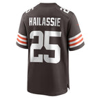 Kahlef Hailassie Cleveland Browns Nike Team Game Jersey -  Brown