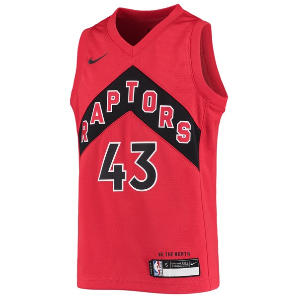 Pascal Siakam Toronto Raptors Nike Youth Swingman Jersey - Icon Edition - Red/White