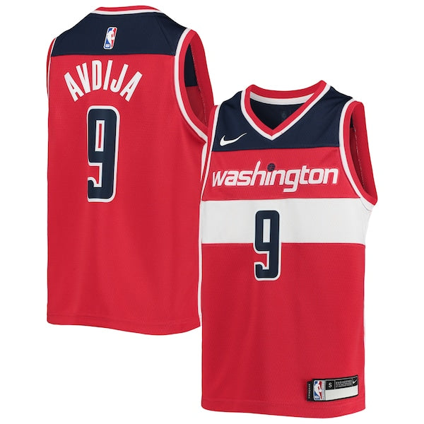 Deni Avdija Washington Wizards Nike Youth Swingman Jersey - Icon Edition - Red