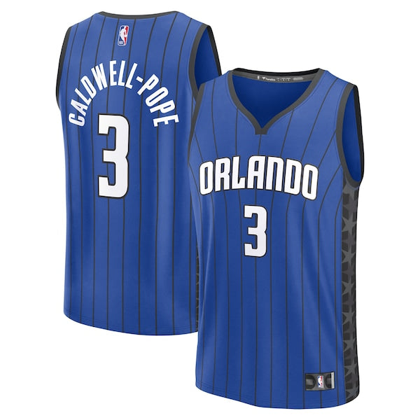 Kentavious Caldwell-Pope Orlando Magic  Youth Fast Break Player Jersey - Statement Edition - Blue