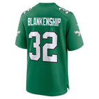 Reed Blankenship Philadelphia Eagles Nike Alternate Game Jersey -  Kelly Green/Green