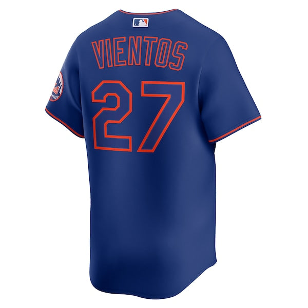 Mark Vientos New York Mets Nike Alternate Limited Player Jersey - Royal/Gray