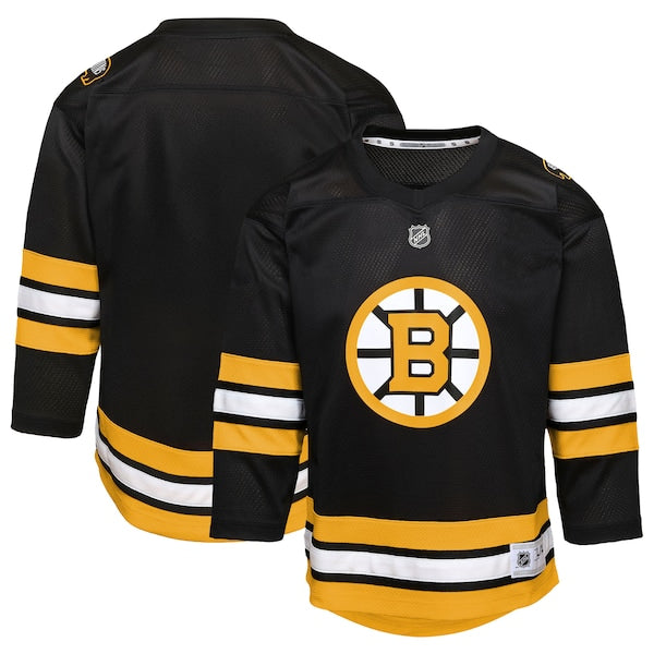 Boston Bruins Youth Home Replica Jersey - Black