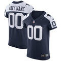 Dallas Cowboys Nike Alternate Vapor Elite Custom Jersey - Navy