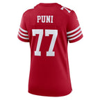 Dominick Puni San Francisco 49ers Nike Women's Team Game Jersey -  Scarlet