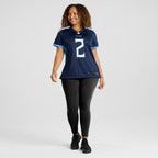 Tyjae Spears Tennessee Titans Nike Women's  Game Jersey -  Navy