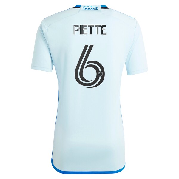 Samuel Piette CF Montreal adidas 2024 La Main Replica Player Jersey – Light Blue