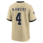 Ga’Quincy McKinstry New Orleans Saints Nike Gameday Golds Alternate Game Player Jersey - Gold