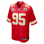 Chris Jones Kansas City Chiefs Nike Super Bowl LIX Game Jersey - Red