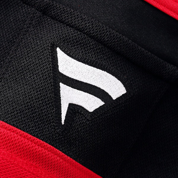 Jack Hughes New Jersey Devils  Home Premium Jersey - Red/White/Black