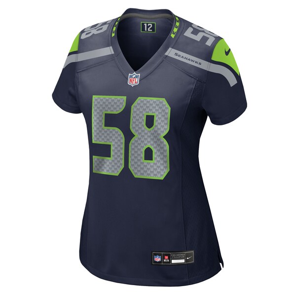 Derick Hall Seattle Seahawks Nike Women's Team Game Jersey -  College Navy/Navy