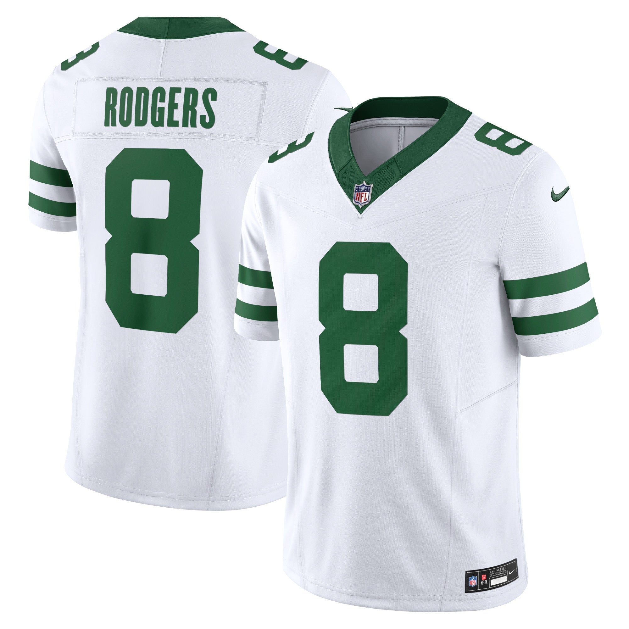 Aaron Rodgers New York Jets Nike Alternate Vapor F.U.S.E. Limited Jersey  - Legacy Black