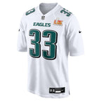 Cooper DeJean Philadelphia Eagles Nike Super Bowl LIX Fashion Game Jersey - Tundra White