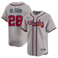 Matt Olson Atlanta Braves Nike Road Limited Player Jersey - Gray
