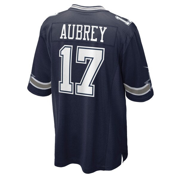 Brandon Aubrey Dallas Cowboys Nike Team Game Jersey - Navy/White