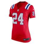Ty Law New England Patriots Nike Women's Retired Game Jersey - Red/Navy