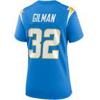 Alohi Gilman Los Angeles Chargers Nike Women's Game Jersey - Powder Blue