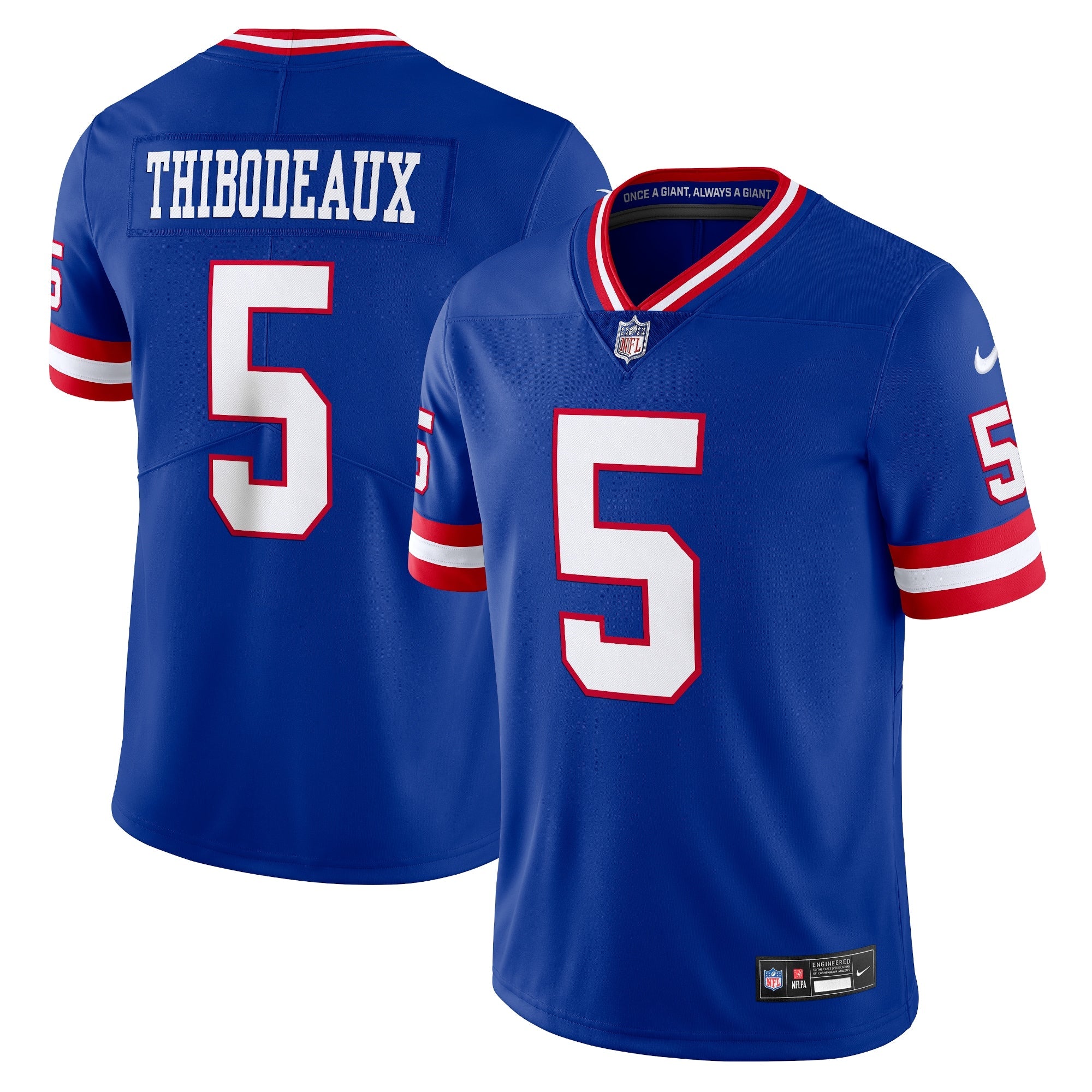 Kayvon Thibodeaux New York Giants Nike Alternate Vapor Untouchable Limited Jersey - White/Royal