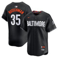 Adley Rutschman Baltimore Orioles Nike City Connect Limited Player Jersey - Black