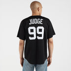 Aaron Judge New York Yankees Nike Lights Out Replica Player Jersey - Black