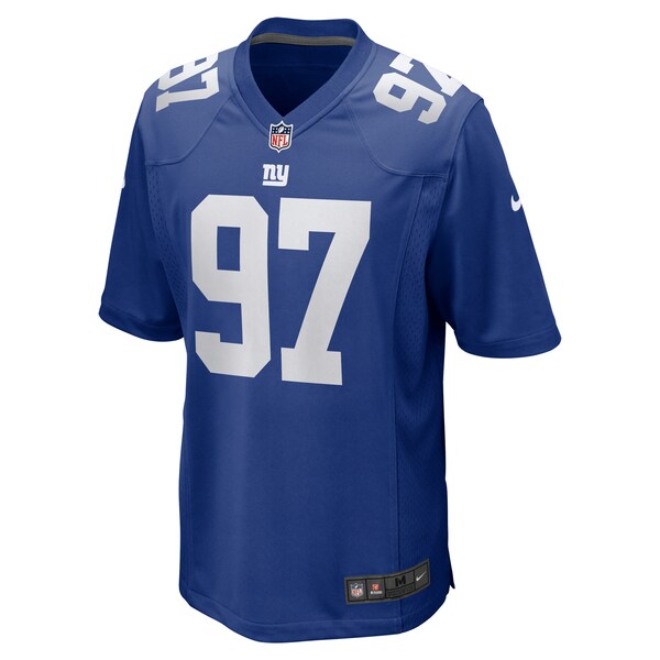 Dexter Lawrence II New York Giants Nike Team Game Player Jersey - Royal/White
