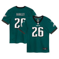Saquon Barkley Philadelphia Eagles Nike Preschool Player Game Jersey - Midnight Green
