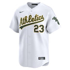 Shea Langeliers Oakland Athletics Nike Home Limited Player Jersey - White