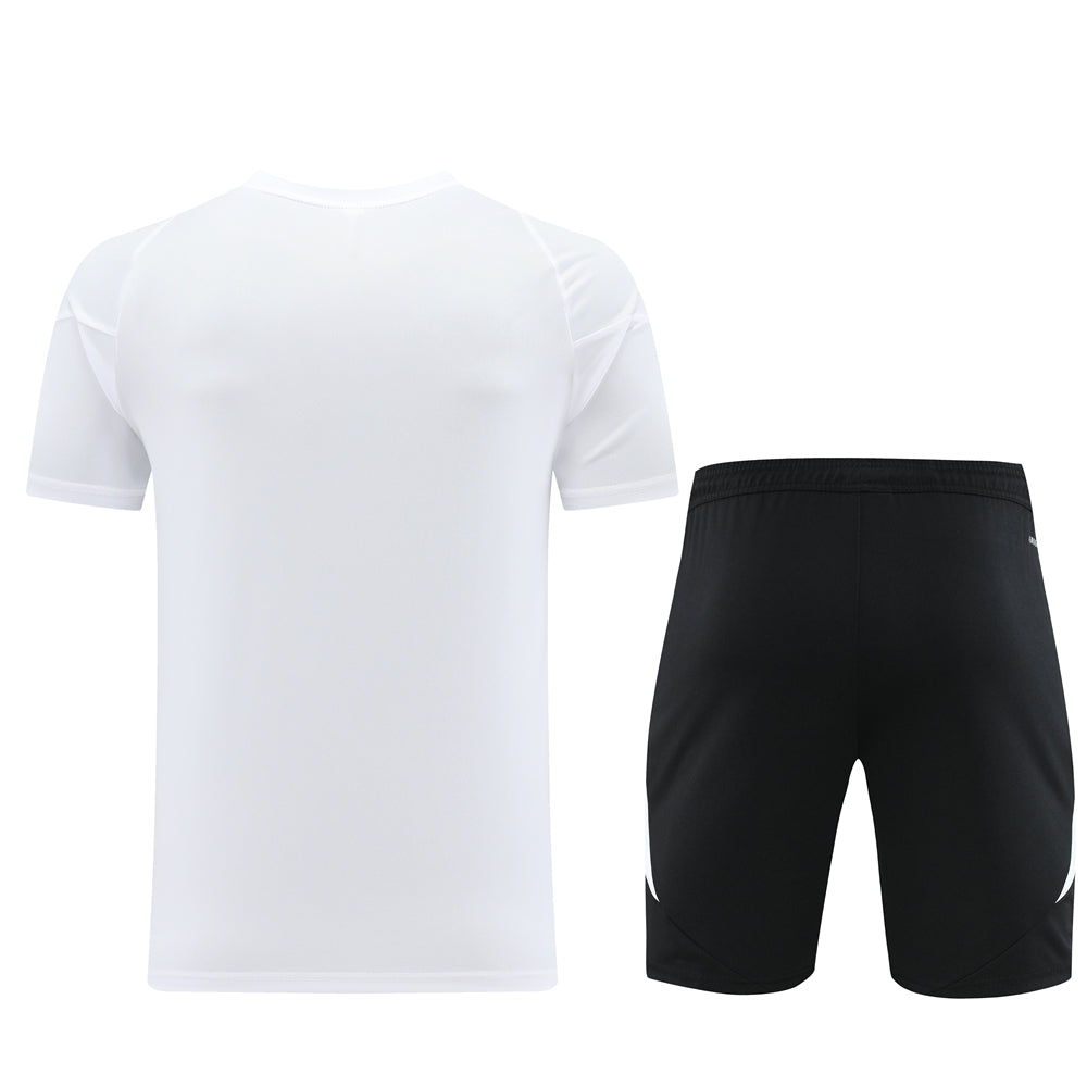 Adidas Short Sleeve Training Jersey Set - AD06- White