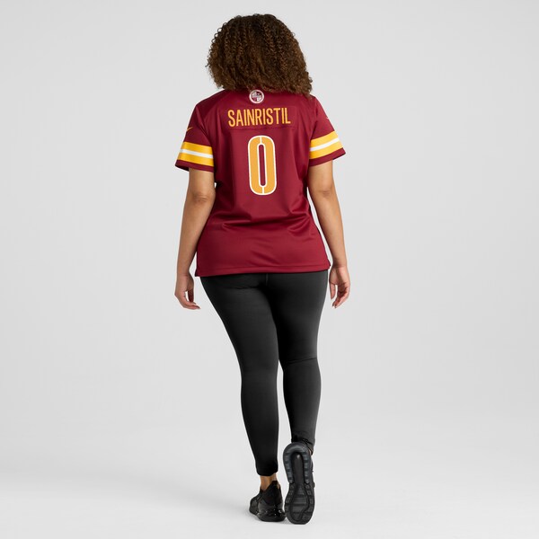 Mike Sainristil Washington Commanders Nike Women's  Game Jersey -  Burgundy