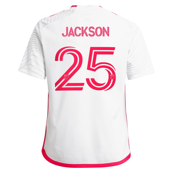 Aziel Jackson St. Louis City SC adidas Youth 2024 The Confluence Kit Replica Player Jersey - White