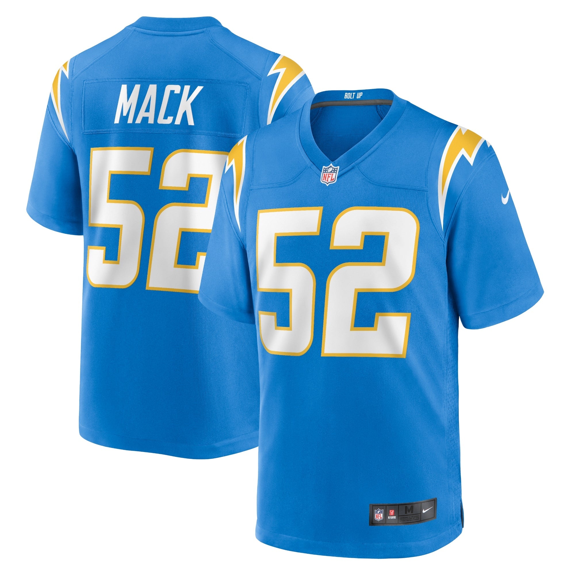 Khalil Mack Los Angeles Chargers Nike Youth Game Jersey - Navy/Powder Blue