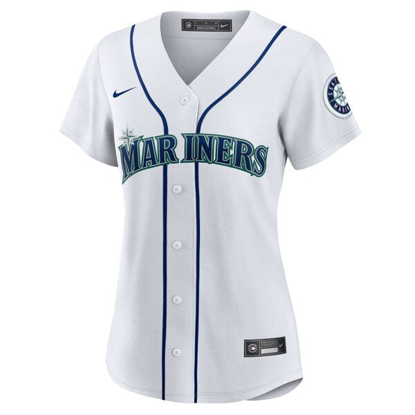 Seattle Mariners Nike Women's #1 Mom Home Replica Jersey - White