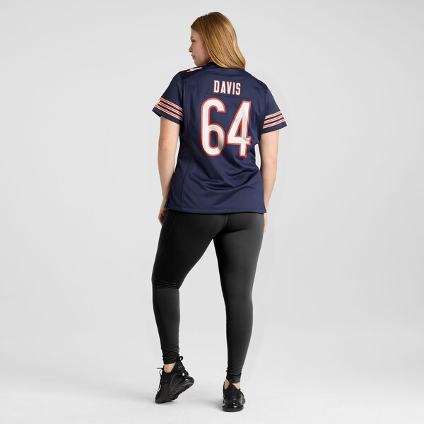 Nate Davis Chicago Bears Nike Women's  Game Jersey -  Navy