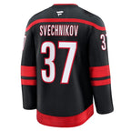Andrei Svechnikov Carolina Hurricanes  Home Premium Jersey - Black/White