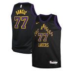 Luka Dončić Los Angeles Lakers Nike Youth 2025/26 City Edition Swingman Jersey - Black