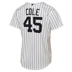 Gerrit Cole New York Yankees Nike Youth Home Replica Player Jersey - White