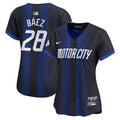 Javier Baez Detroit Tigers Nike Women's 2024 City Connect Limited Jersey - Navy