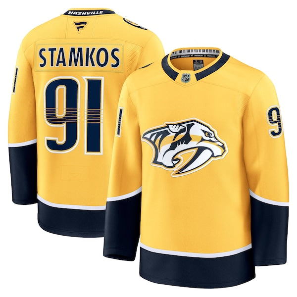 Steven Stamkos Nashville Predators  Home Premium Jersey - Gold