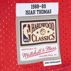 Isiah Thomas Isiah Thomas Hardwood Classics 1988/89 Split Swingman Jersey - Blue/Red