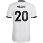 Diogo Dalot Manchester United adidas 2022/23 Away Replica Player Jersey - White