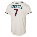 Corbin Carroll Arizona Diamondbacks Nike Youth Home Replica Player Jersey - Cream