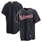 Washington Nationals Nike Alternate Replica Jersey - Navy/White
