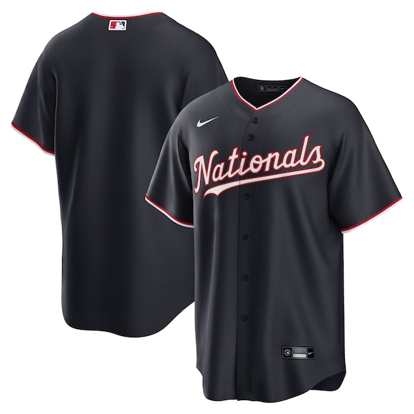Washington Nationals Nike Alternate Replica Jersey - Navy/White