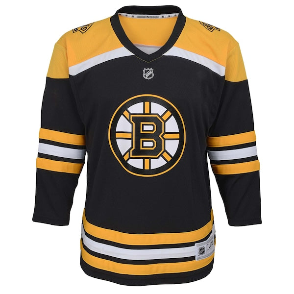 Boston Bruins Youth Home Replica Blank Jersey - Black